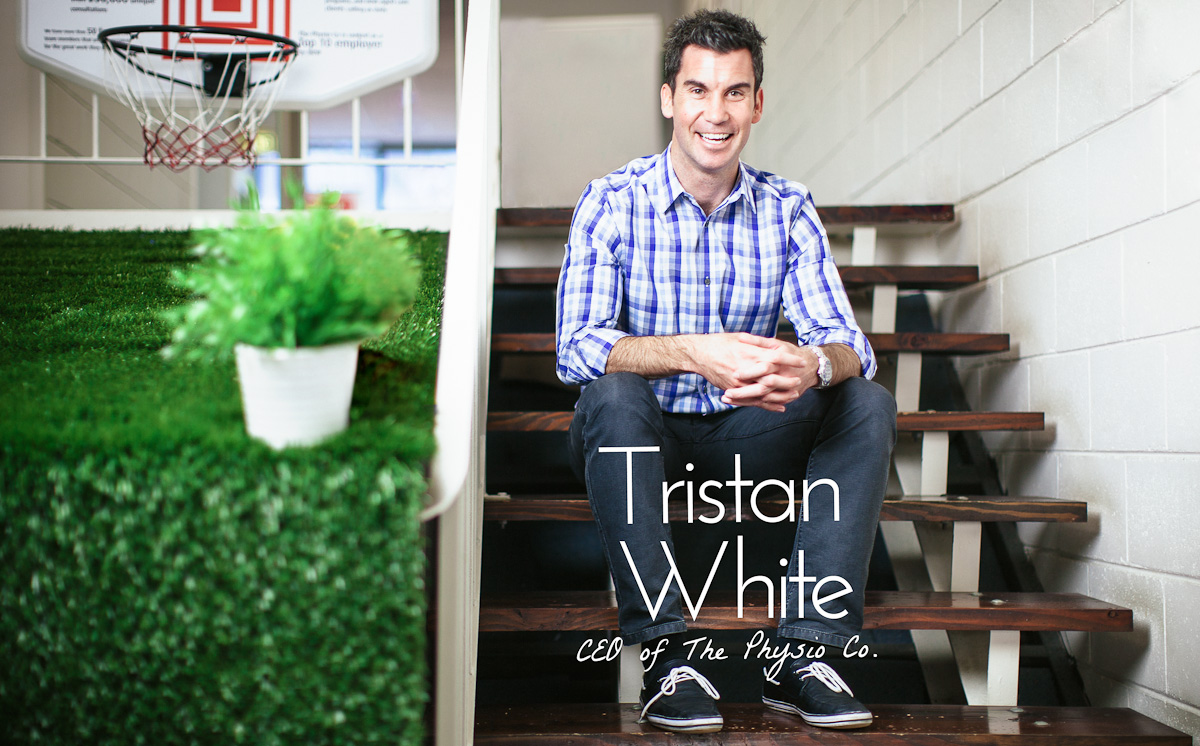 Tristan White, CEO of The Physio Co.